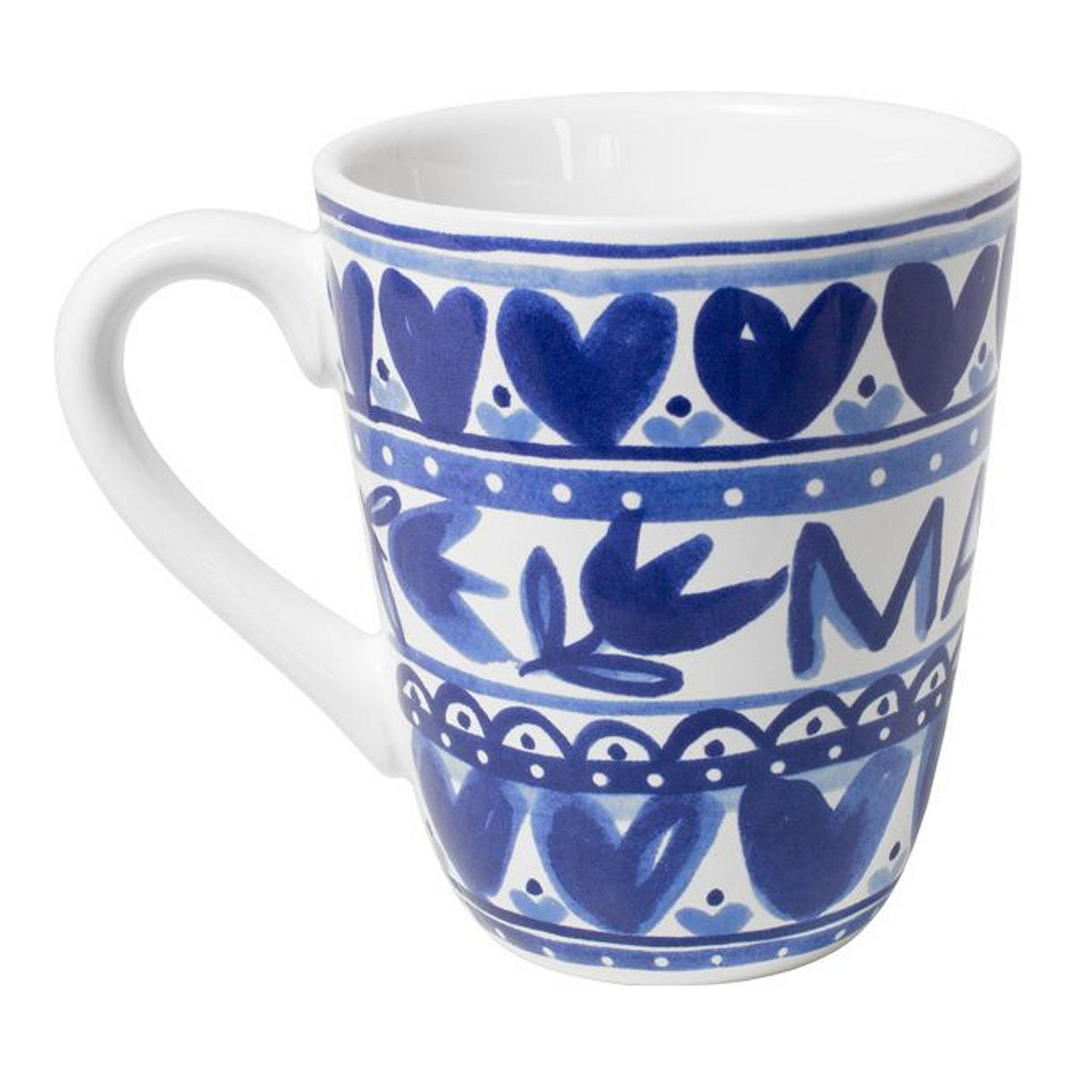 BECHER Muttertag in Blau - 350 ml - Multicolor, Keramik (0.35L) - Blond Amsterdam