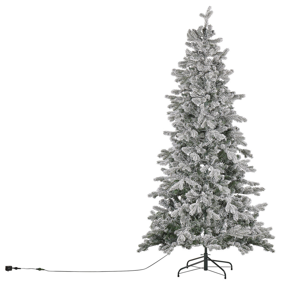 WEIHNACHTSBAUM 210 cm Grün Tatlow - Grün, Kunststoff (210cm) - Beliani
