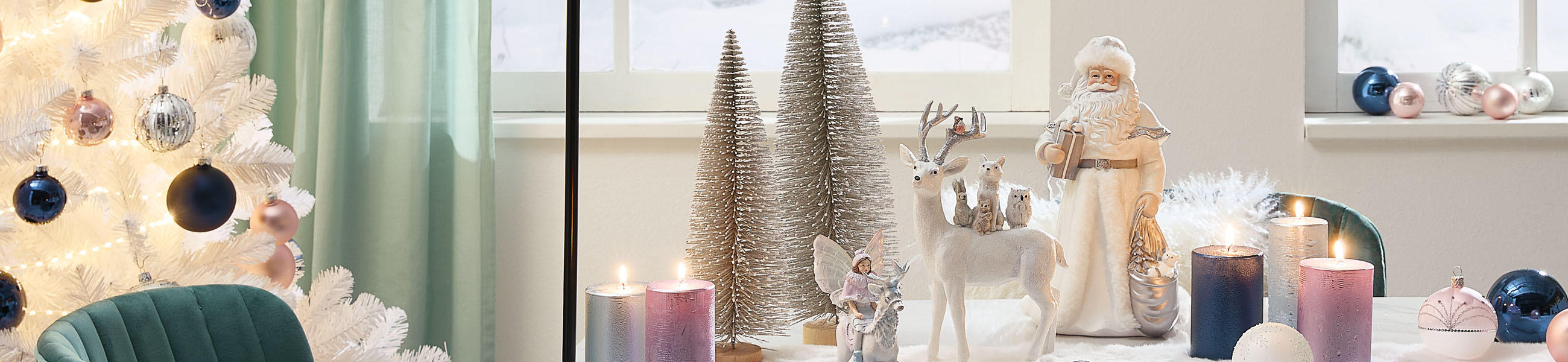 Weihnachtliche Dekoration Iced Castle