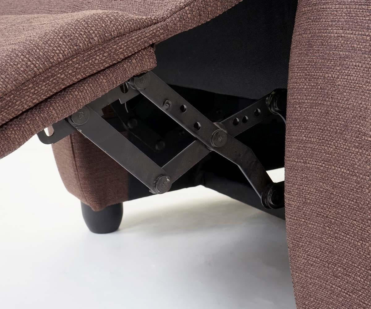 FERNSEHSESSEL Mahagoni Dekor - Braun, Textil (84/102/93cm) - MCW