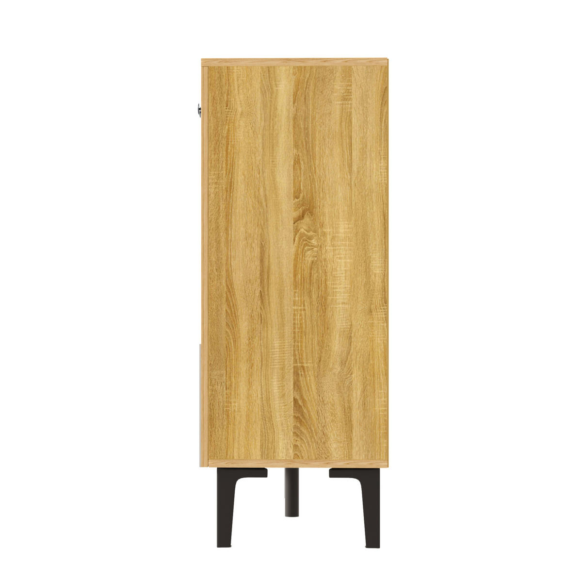 SIDEBOARD 160/94/36 cm Holzfarbe aus Holzwerkstoff mit 4 Türen und 4 Schubladen - Eichefarben, Holzwerkstoff (36/94/160cm) - OKMYHOME