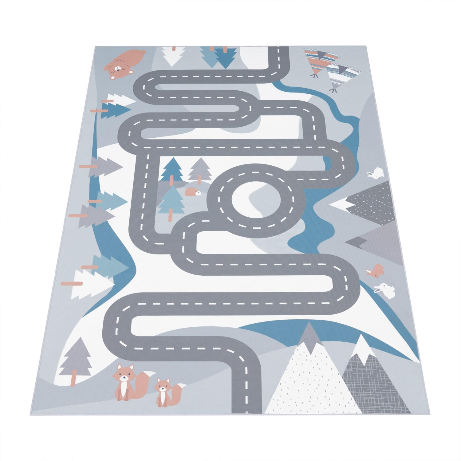 Kadima Design Kinderteppich Creme 200x200 cm