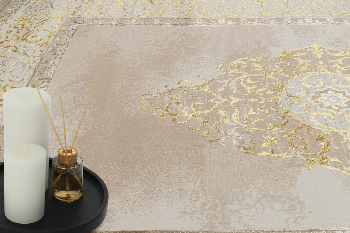 TEPPICH ARES Beige 300/400 cm - Beige, Kunststoff (300/400cm) - Tapiso