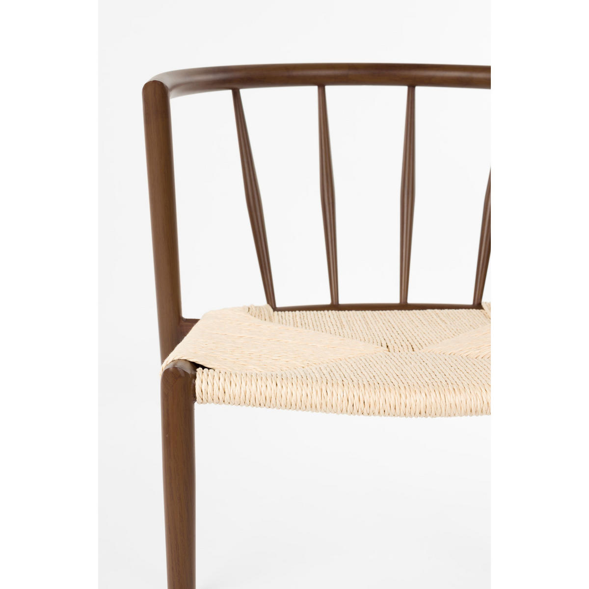ESSZIMMERSTUHL Che Braun - 2 er Set - Beige/Braun, Metall (52/70/46cm) - Housecraft Living