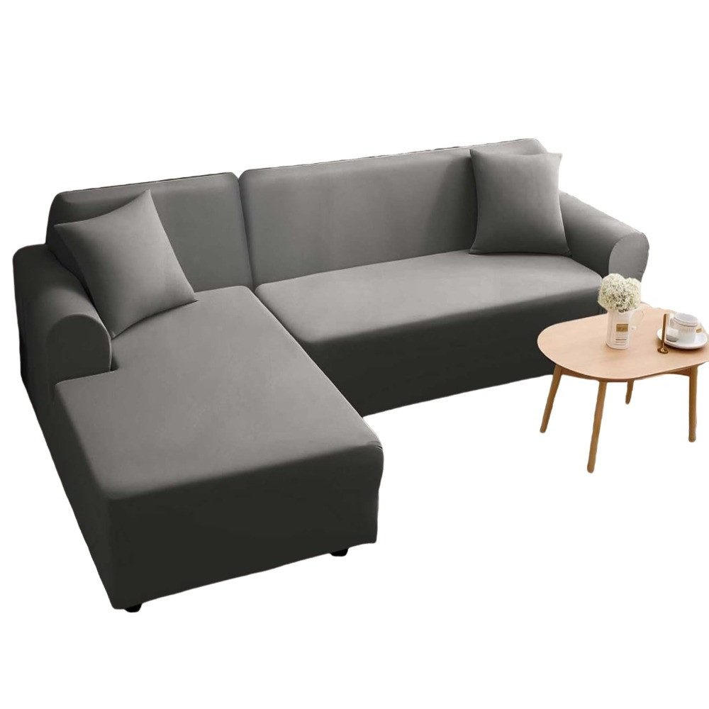 SOFAÜBERWURF 1/2/3/4 Sitzer, Universal (1 Stück) - Grau, Textil (110/160cm) - Kaket