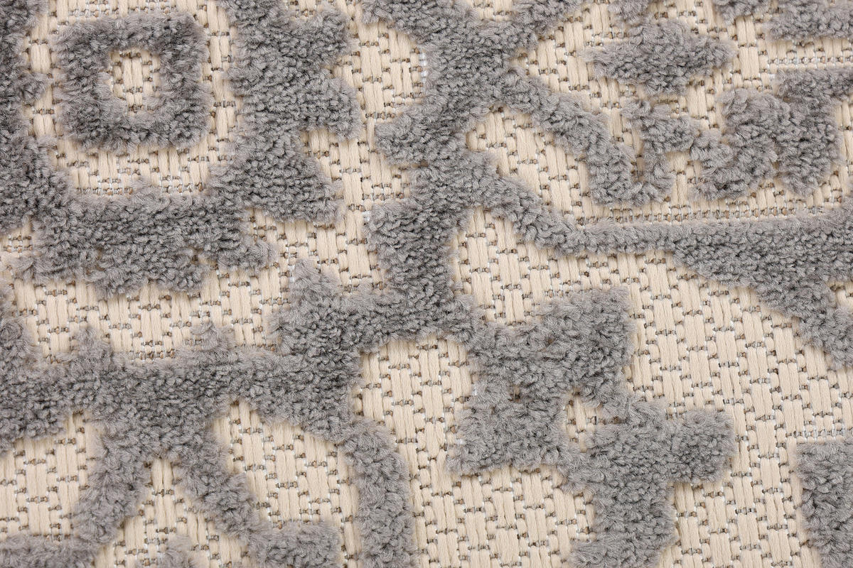TEPPICH PATIO CREME 90/150 cm - Creme, Textil (90/150cm) - Tapiso