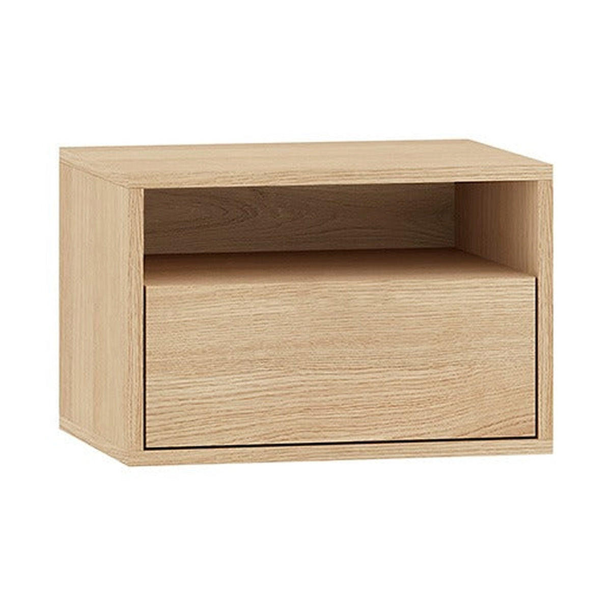 NACHTTISCH – 45 cm – Reynos – Eichefarben - Eichefarben, Holzwerkstoff (45/30/33cm) - hi-markt