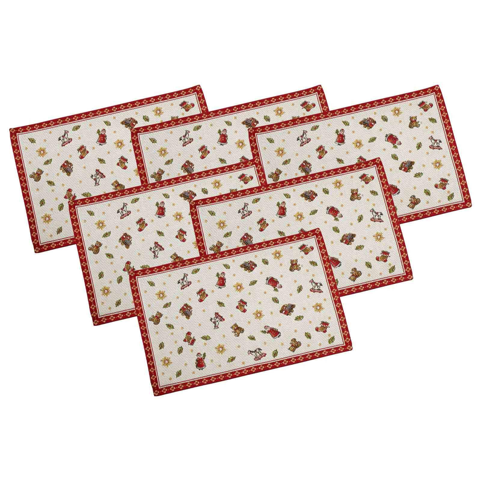 PLATZSET Toy's Delight bunt 48 x 32 cm 6er Set - Multicolor, Textil (32/1/48cm) - Villeroy & Boch