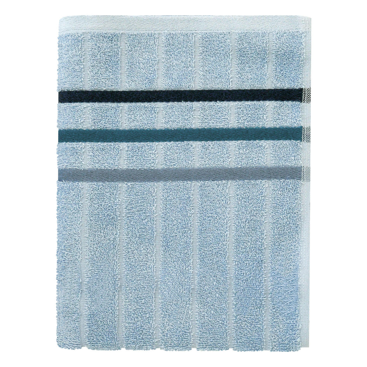 HANDTUCHSET Ohio - 4-teilig - 50 x 100 cm - Hellblau - Hellblau, Textil (50/100cm) - Uncover by Schiesser