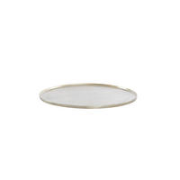 SCHALE Maes Gold Ø50/1,5 cm - Goldfarben, Metall (50/1.5cm) - Light & Living