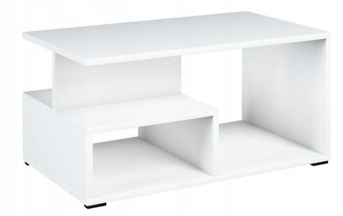 COUCHTISCH PRIMA EX3 Weiß 90/51/45 cm - Weiß, Holzwerkstoff (51/90/45cm) - Matkam Möbel