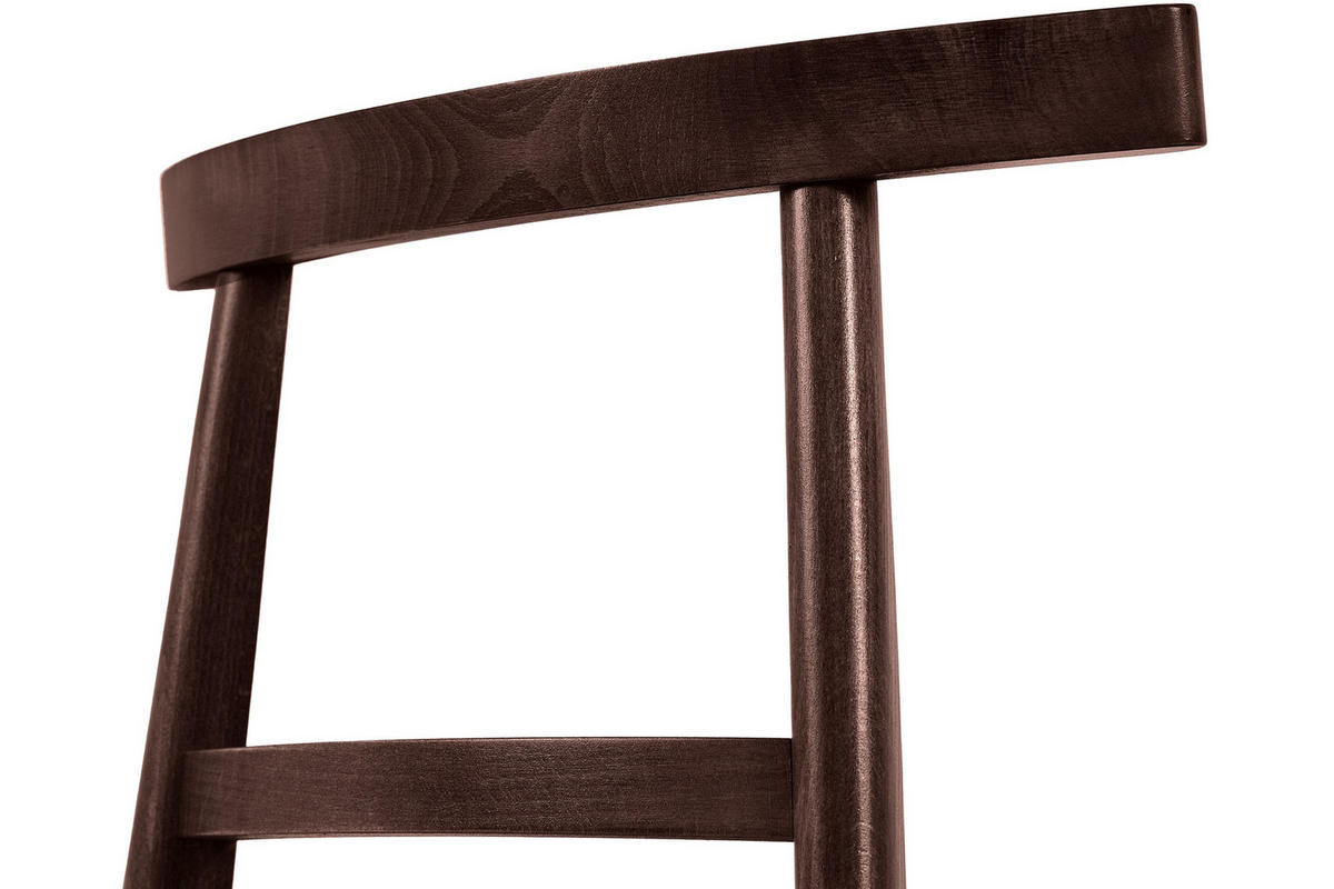 ESSTISCHSTÜHLE LILIO 2 St Vintage, Schwarz / Mahagoni - Schwarz, Holz/Textil (47/76/45cm) - KONSIMO®