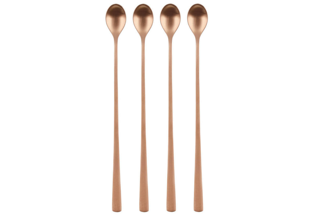 SMOOTHIELÖFFEL 4er-Set 26 cm - Goldfarben, Metall (7/30.5/2.5cm)