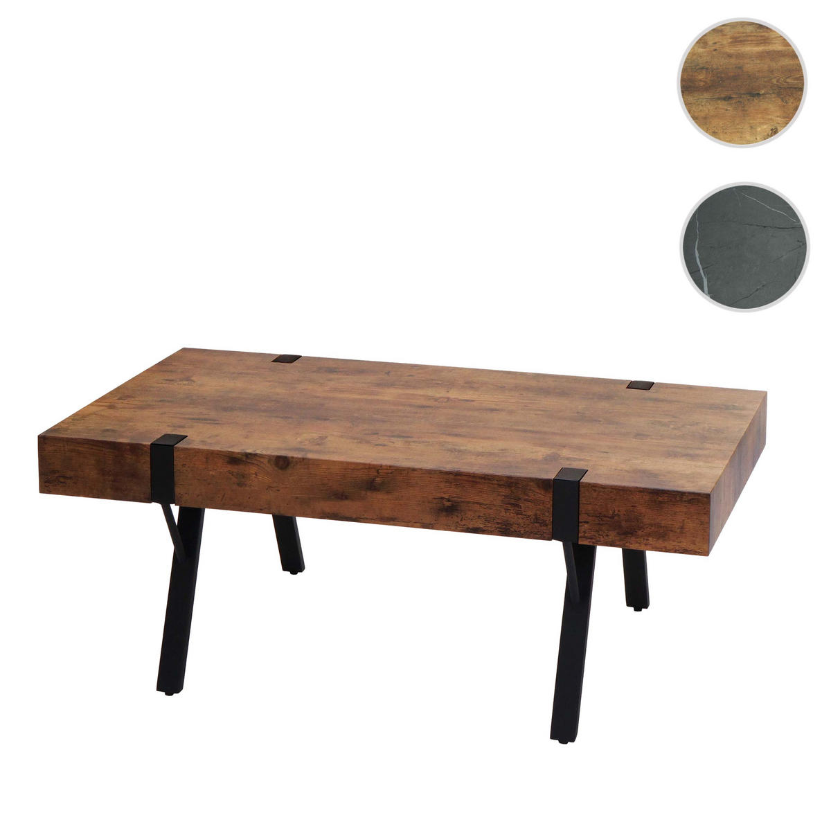 COUCHTISCH eckig Wildeiche Dekor - Wildeiche, Holz (60/110/43cm) - MCW
