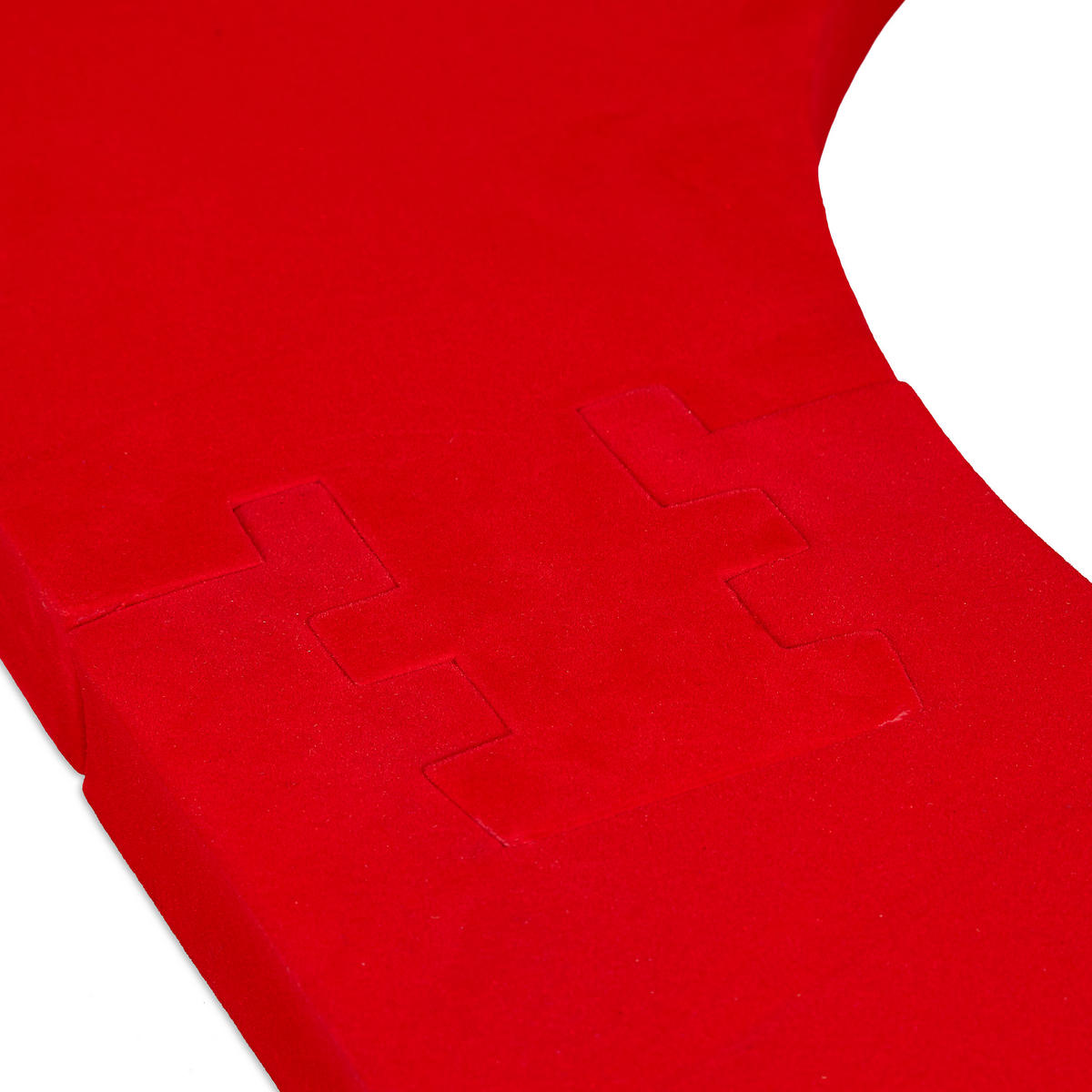 DARTSCHEIBE Schutzring - Rot, Textil (71/3/71cm) - Relaxdays