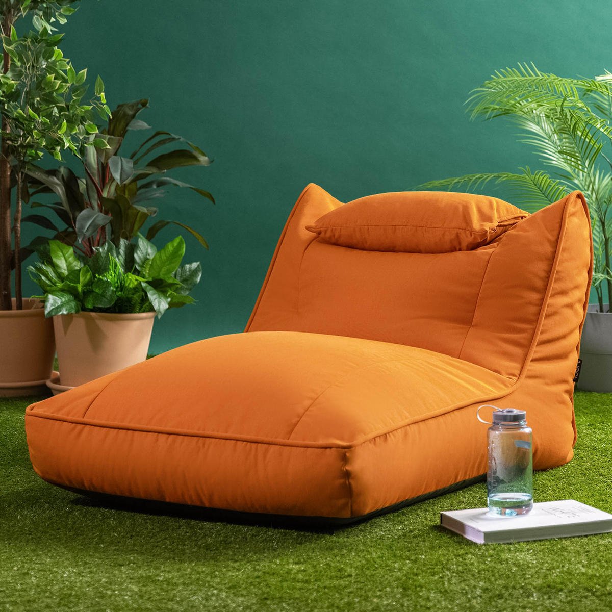 SITZSACK Outdoor Nova - Orange, Textil (84/68/108cm) - icon