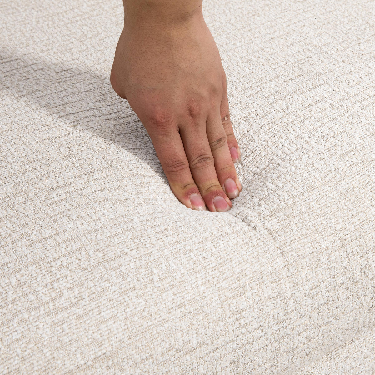 2-SITZER Sofa Beige 134.0/71.0/82.0 cm - Beige, Textil (71/82/134cm)
