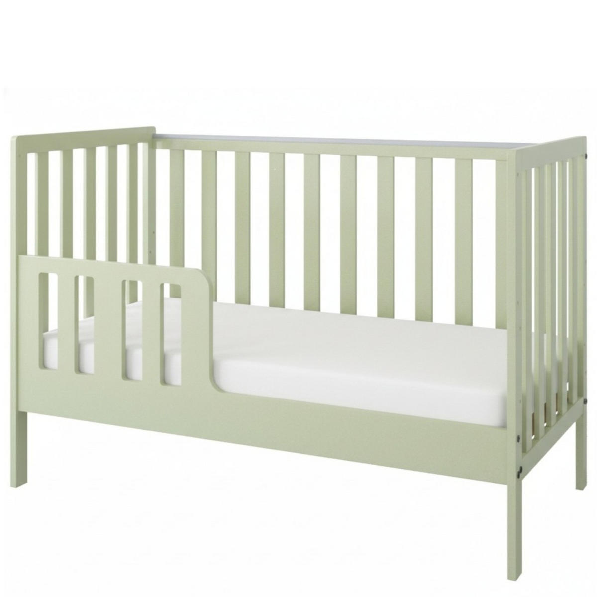 BABYBETT BeBino - Mintgrün, Holzwerkstoff (60/120cm) - kiki design