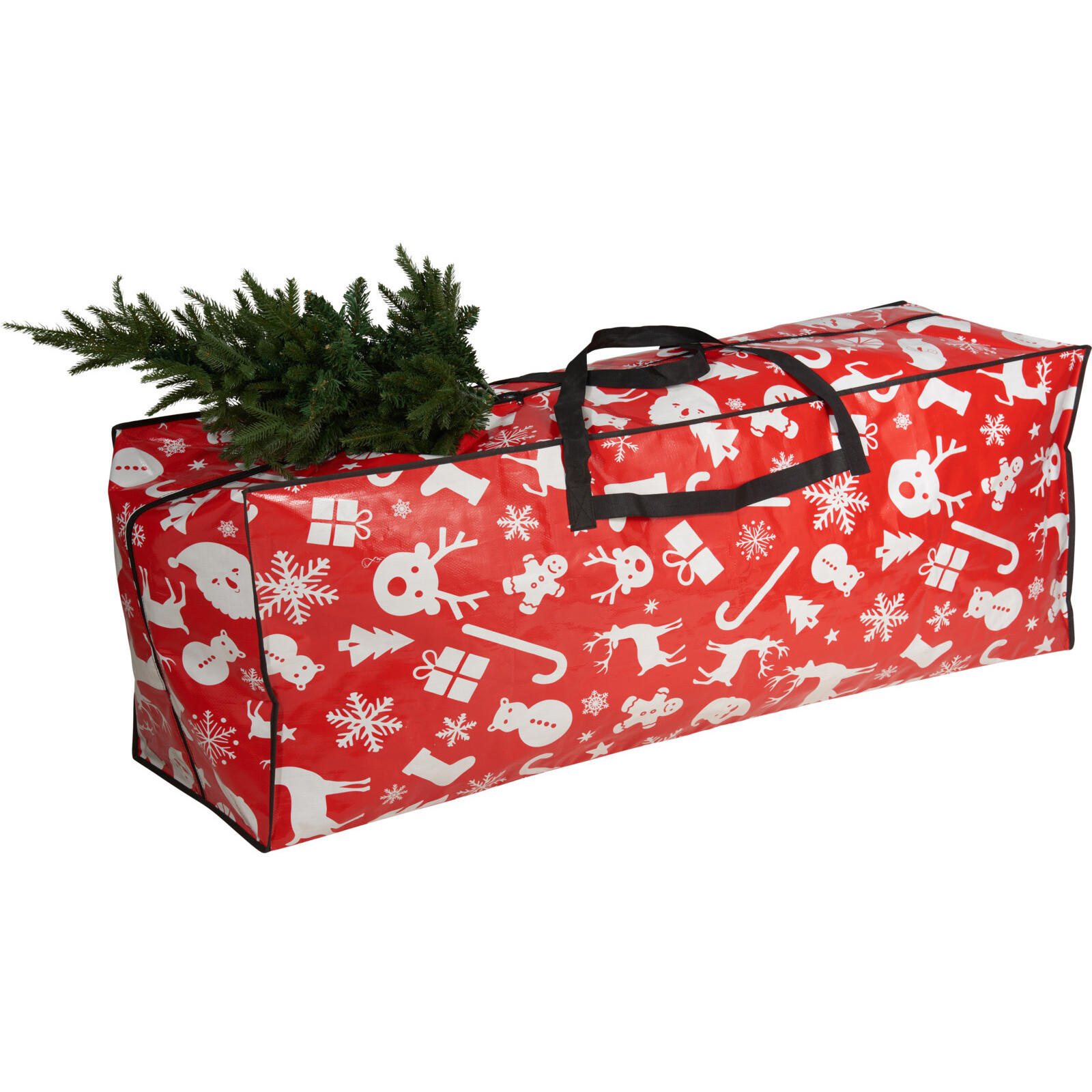 WEIHNACHTSTÜTE 135/40/55 cm - Rot, Textil (40/55/135cm) - Storage solutions