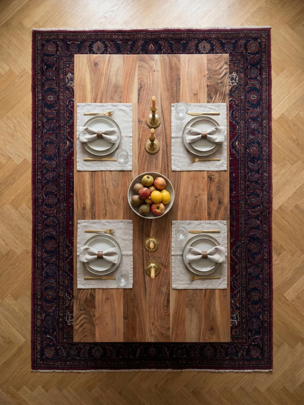 ESSTISCH Massivholz Baumkante Metall U-Gestell Handgefertigt ATOLL, Goldbraun-Schwarz 200x100x76 cm - Schwarz/Braun, Holz/Metall (100/200/76cm) - KADIMA DESIGN