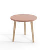 KAFFEETISCH Couchtisch Corry Natürliches Rosa - Pink, Holzwerkstoff (67/67/49cm) - Fedve