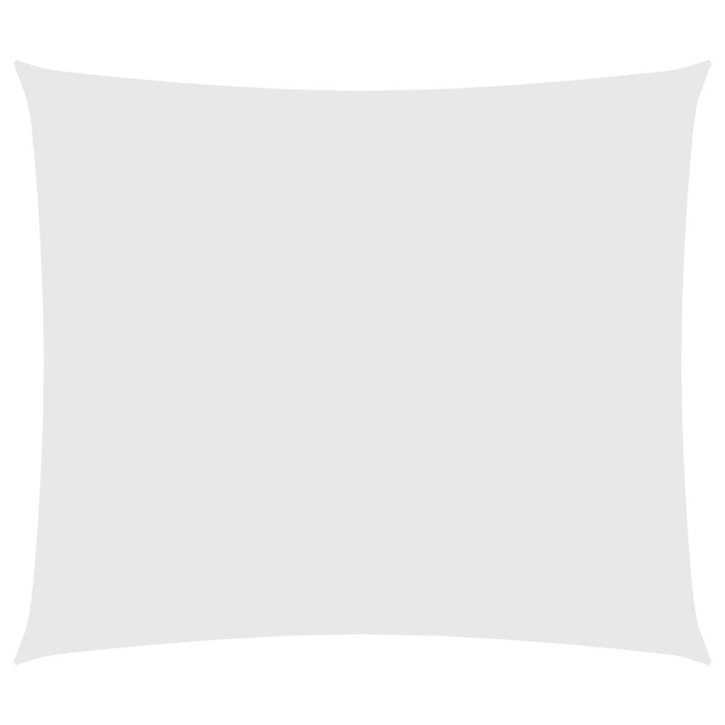 SONNENSEGEL Oxford-Gewebe Rechteckig 2,5x3 m Weiß - Weiß, Textil (300/250cm) - furnicato