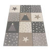 KINDERTEPPICH 133/133 cm Cosmo 340 - Braun, Textil (133/133cm) - Paco Home