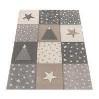 KINDERTEPPICH 133/133 cm Cosmo 340 - Beige, Textil (133/133cm) - Paco Home