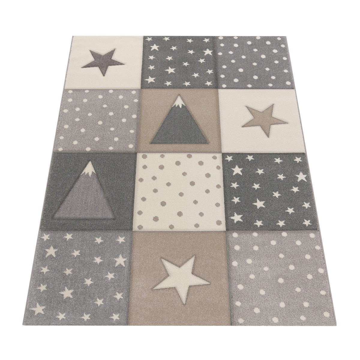 KINDERTEPPICH 133/133 cm Cosmo 340 - Beige, Textil (133/133cm) - Paco Home