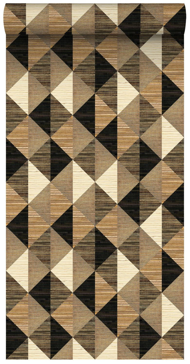XXL-VLIESTAPETE grafisches Muster 50 x 900 cm - Schwarz, Papier (50/900cm) - ESTAhome