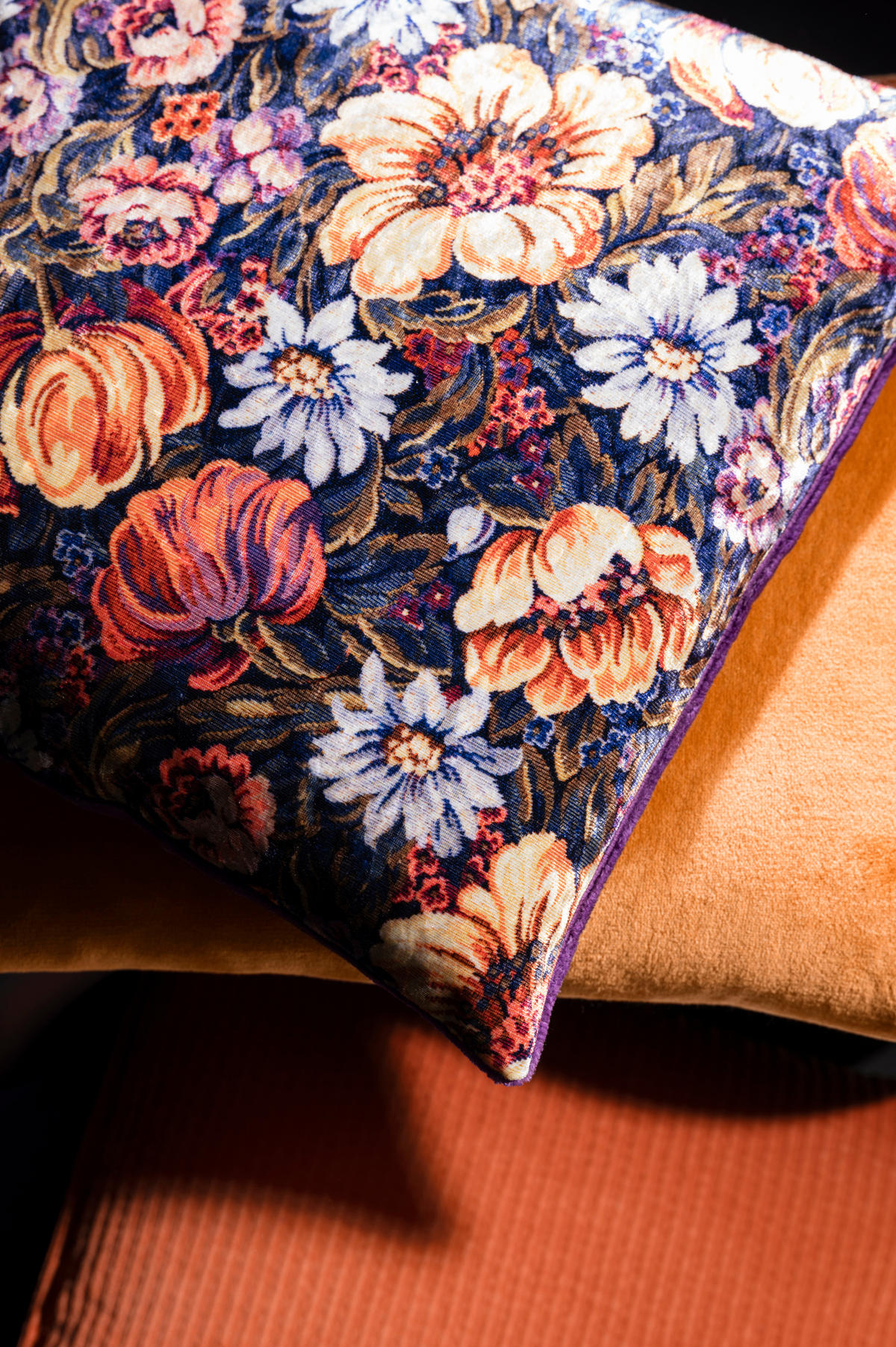 ZIERKISSENHÜLLE SHIRLEY - Multicolor, Textil (45/45cm) - Magma Heimtexx