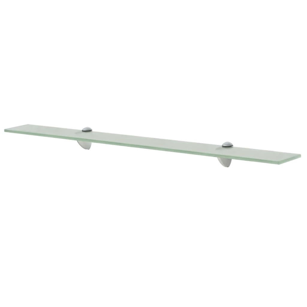 vidaXL Wandboard Weiß 80x0.8x10 cm