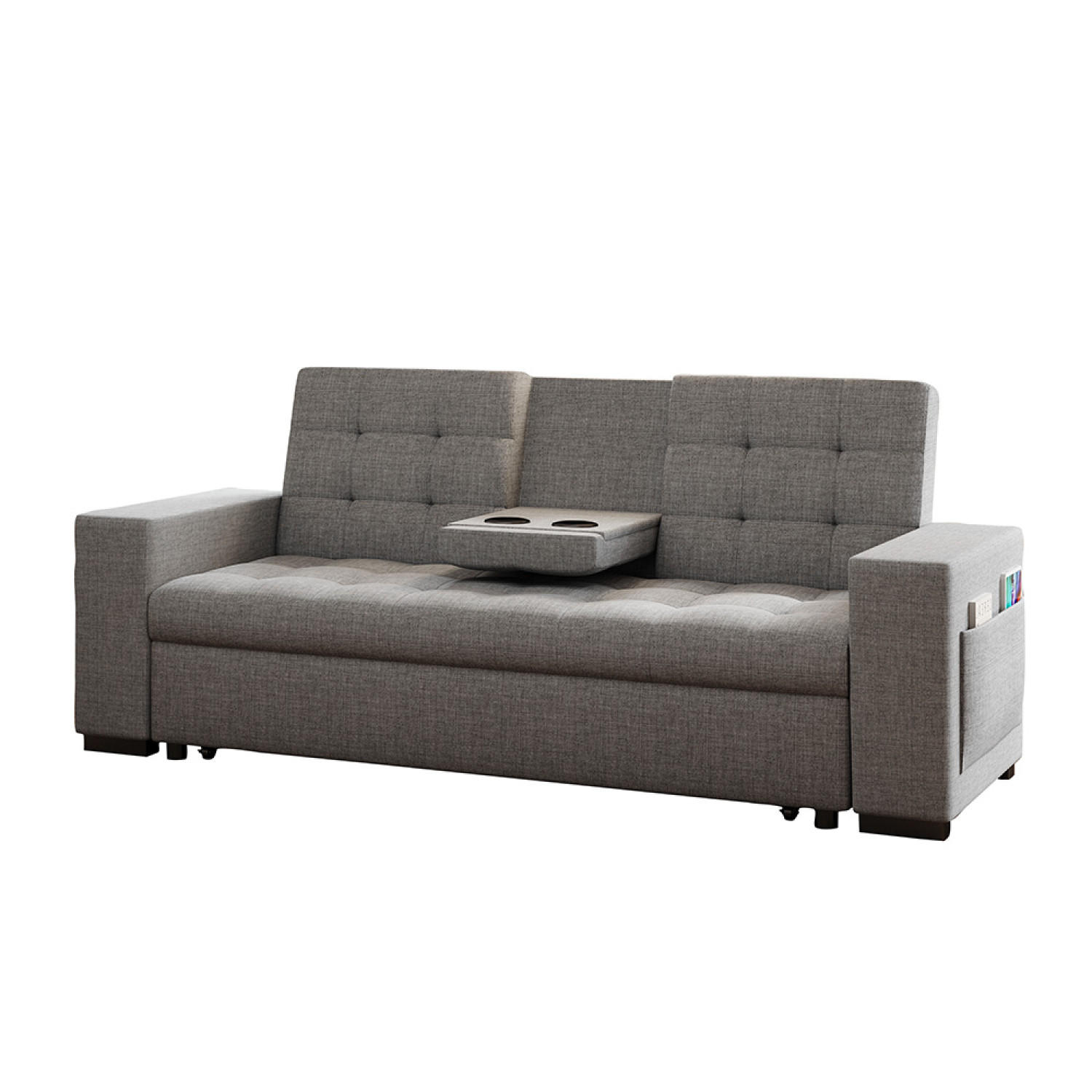 Concept Usine Schlafsofa Grau 203x85x86 cm