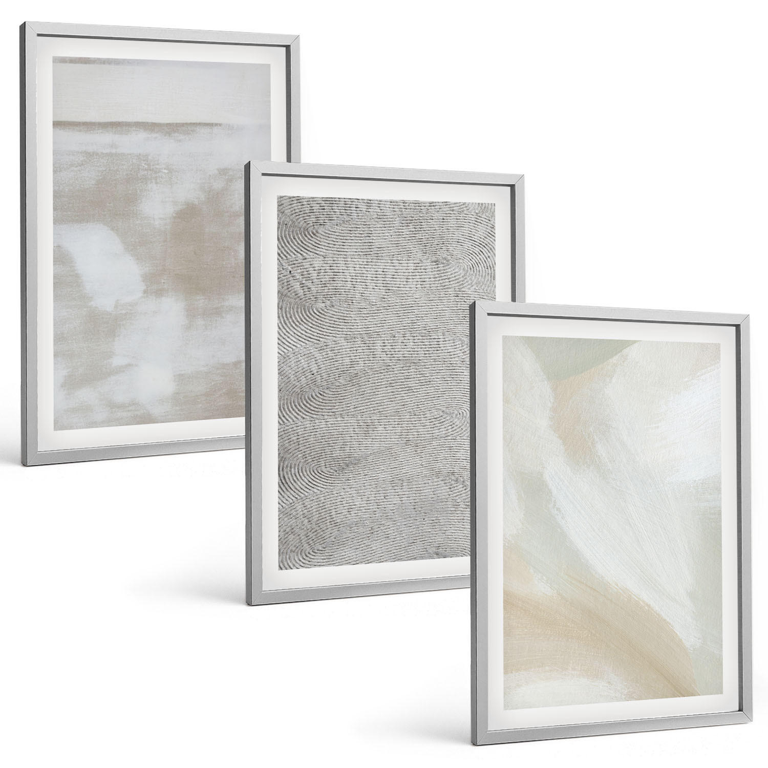 Tulup Bilder Silber 40x60 cm