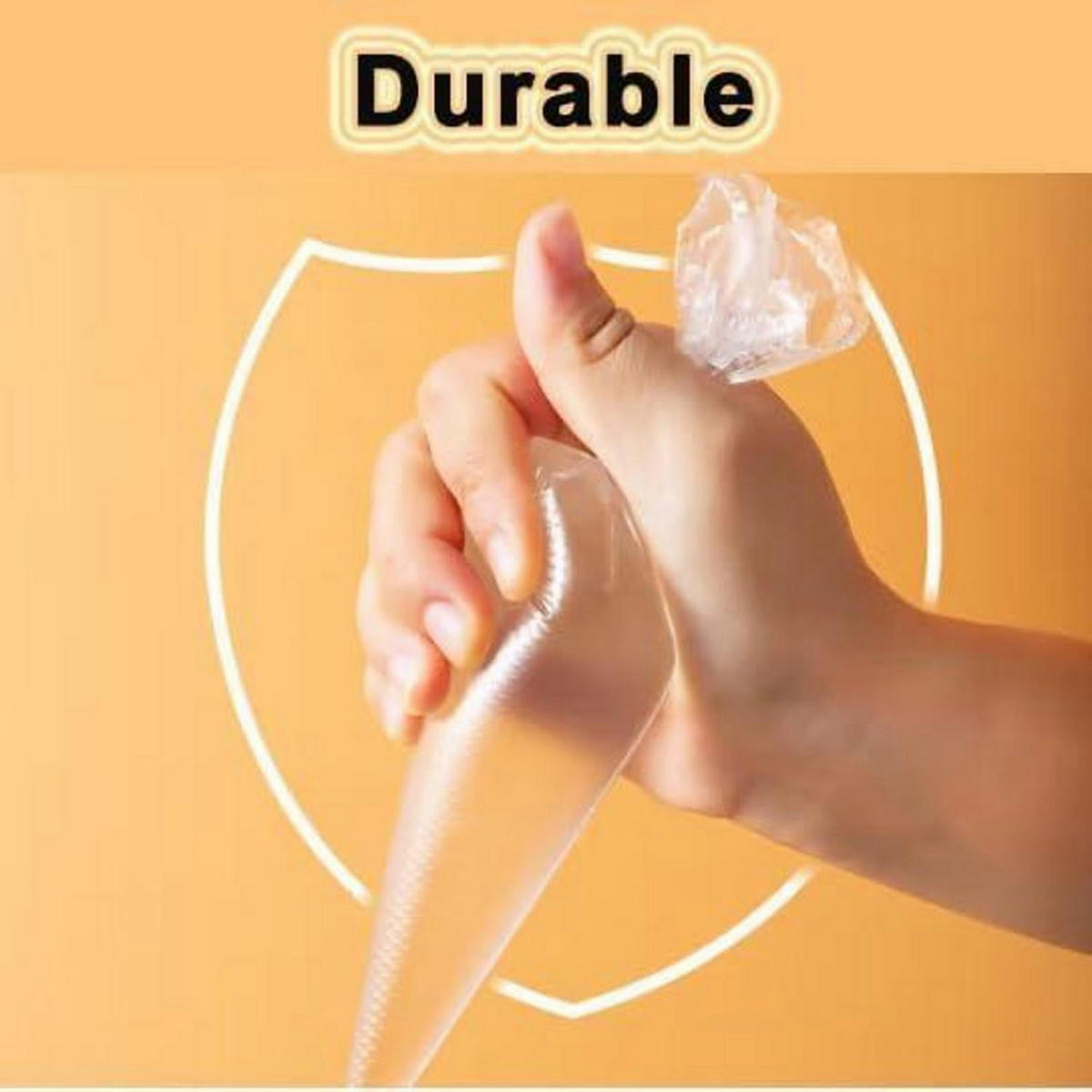 SPRITZBEUTEL 100 Stück 12 Zoll - Transparent, Kunststoff (1/1/1cm)