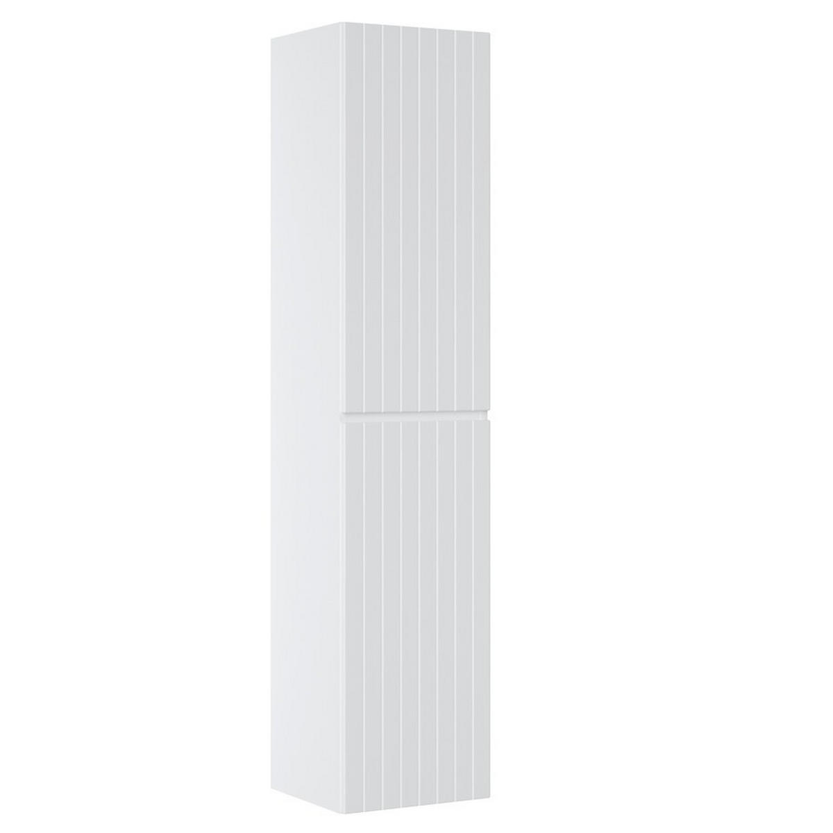 BADMÖBEL-SET 10Teile - Iconic White I BM66 in Weiß/Santa Fe Vintage - Weiß, Holz (140/160/46cm)