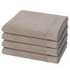 HANDTUCH Premium 4er-Set - Taupe, Textil (50/100cm) - MÖVE