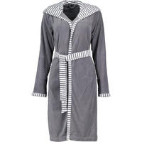 BADEMÄNTEL DAMEN KURZMANTEL MIT KAPUZE JUNO GRAPHIT - 7660 - Grau, Textil (XLnull) - Vossen