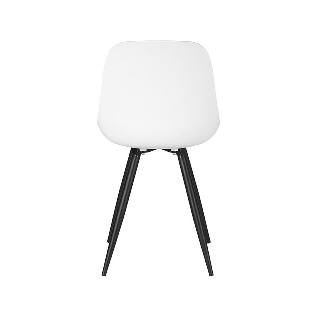 ESSZIMMERSTUHL Monza Weiß 54/46/88 cm 2er-Set - Weiß, Kunststoff (46/88/54cm) - LABEL51