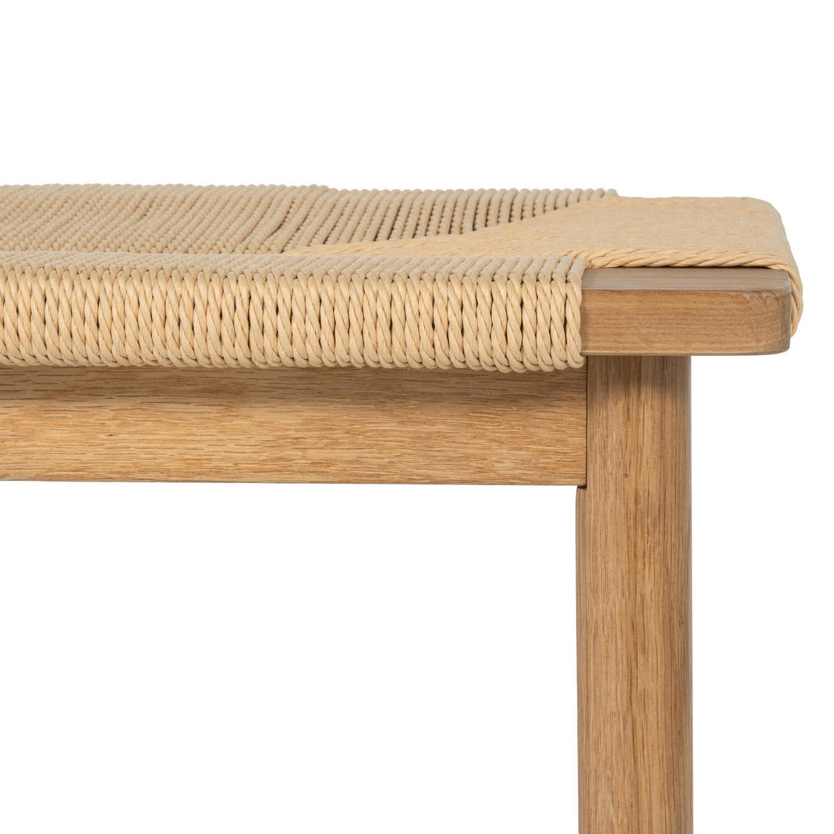 SITZBANK 110/35/47 cm Rattan / Eiche Wildeiche - Honigeiche/Eichefarben, Holz/Papier (110/47/35cm) - Furnhouse