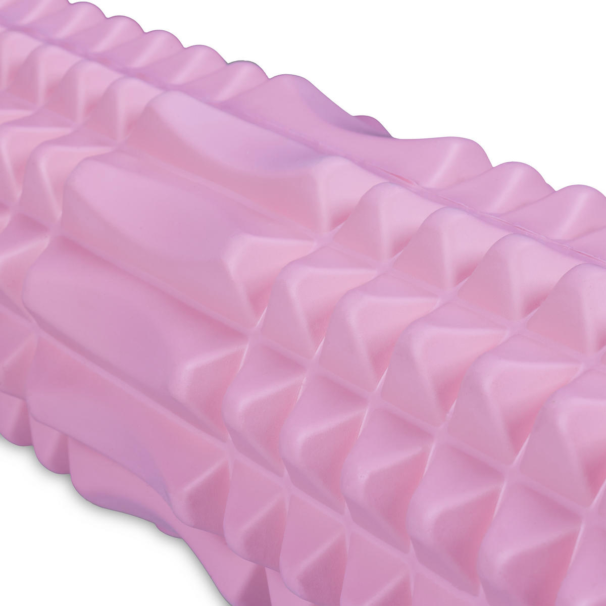 3xFASZIENROLLE - Rosa, Kunststoff/Textil (12.5/45/12.5cm) - Relaxdays