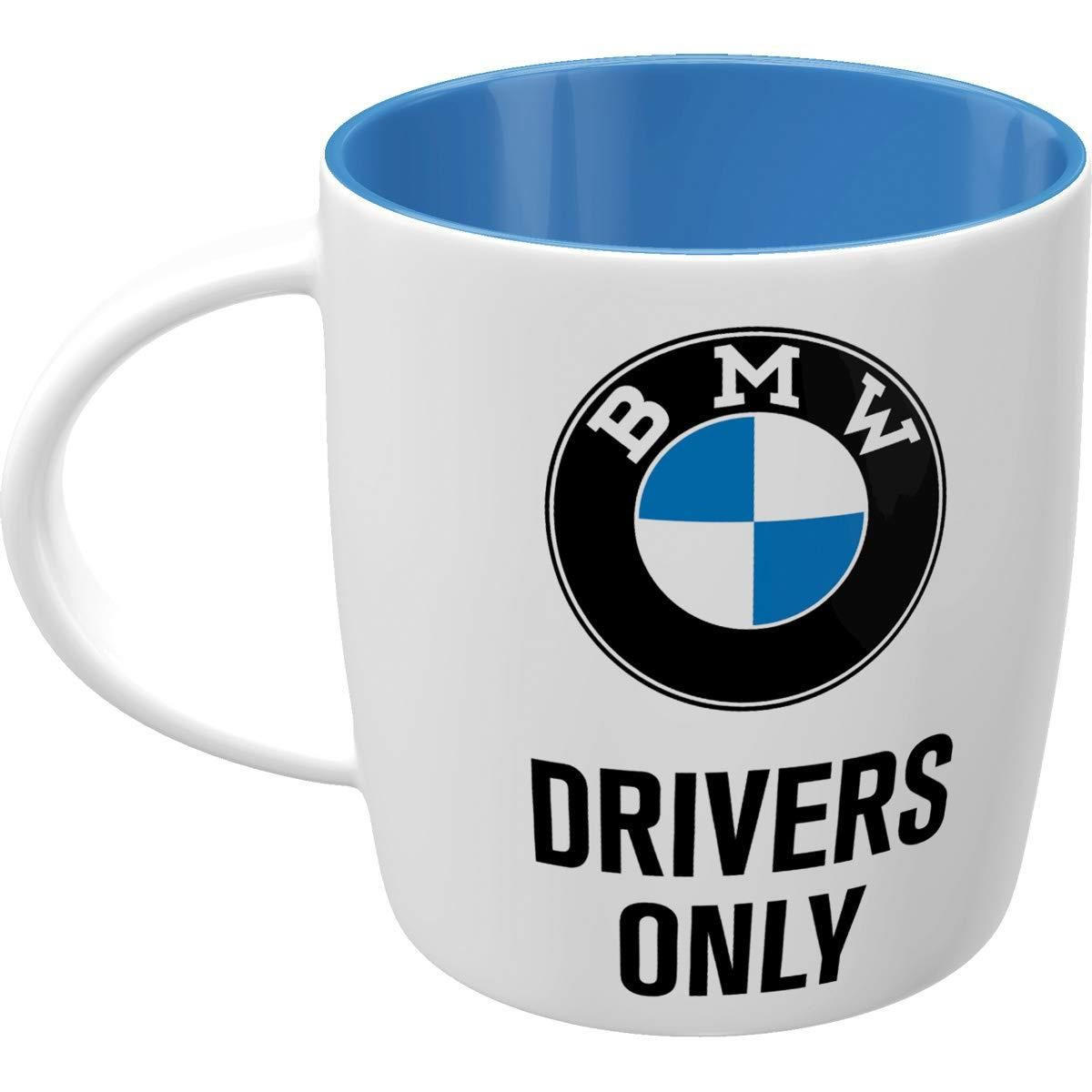 KAFFEETASSE 330 ml BMW Drivers Only - Multicolor, Keramik (0.33L) - Nostalgic-Art