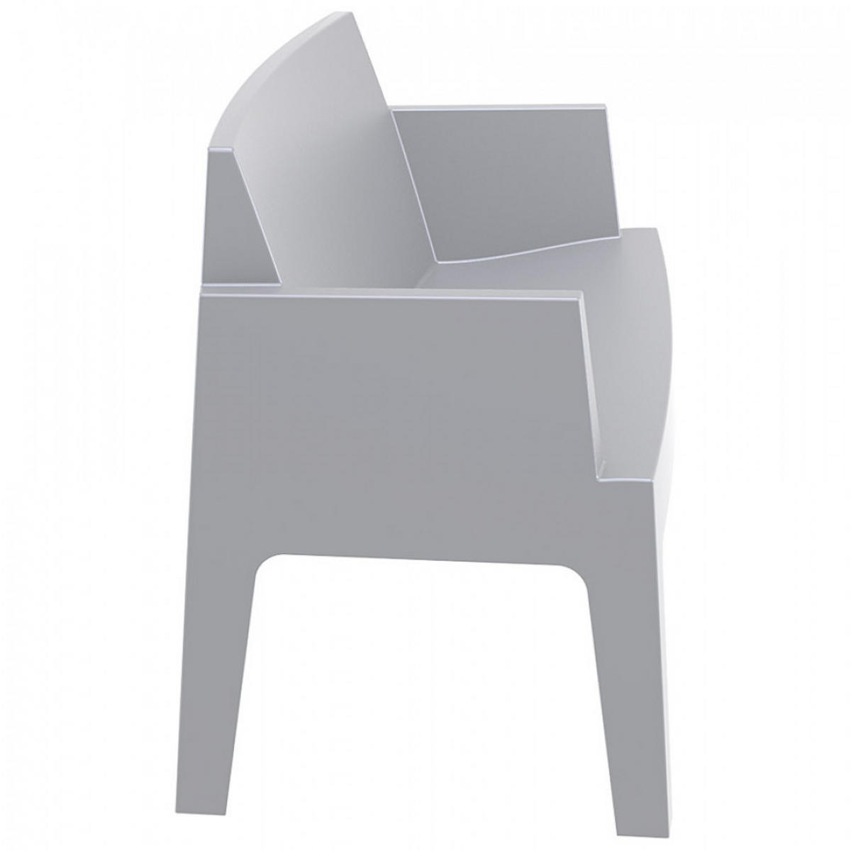 BANK grau 60x80x139cm - Grau, Kunststoff (60/80/139cm) - AlterEgo