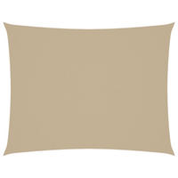 SONNENSEGEL Oxford-Gewebe Rechteckig 3,5x5 m Beige - Beige, Textil (500/350cm) - furnicato