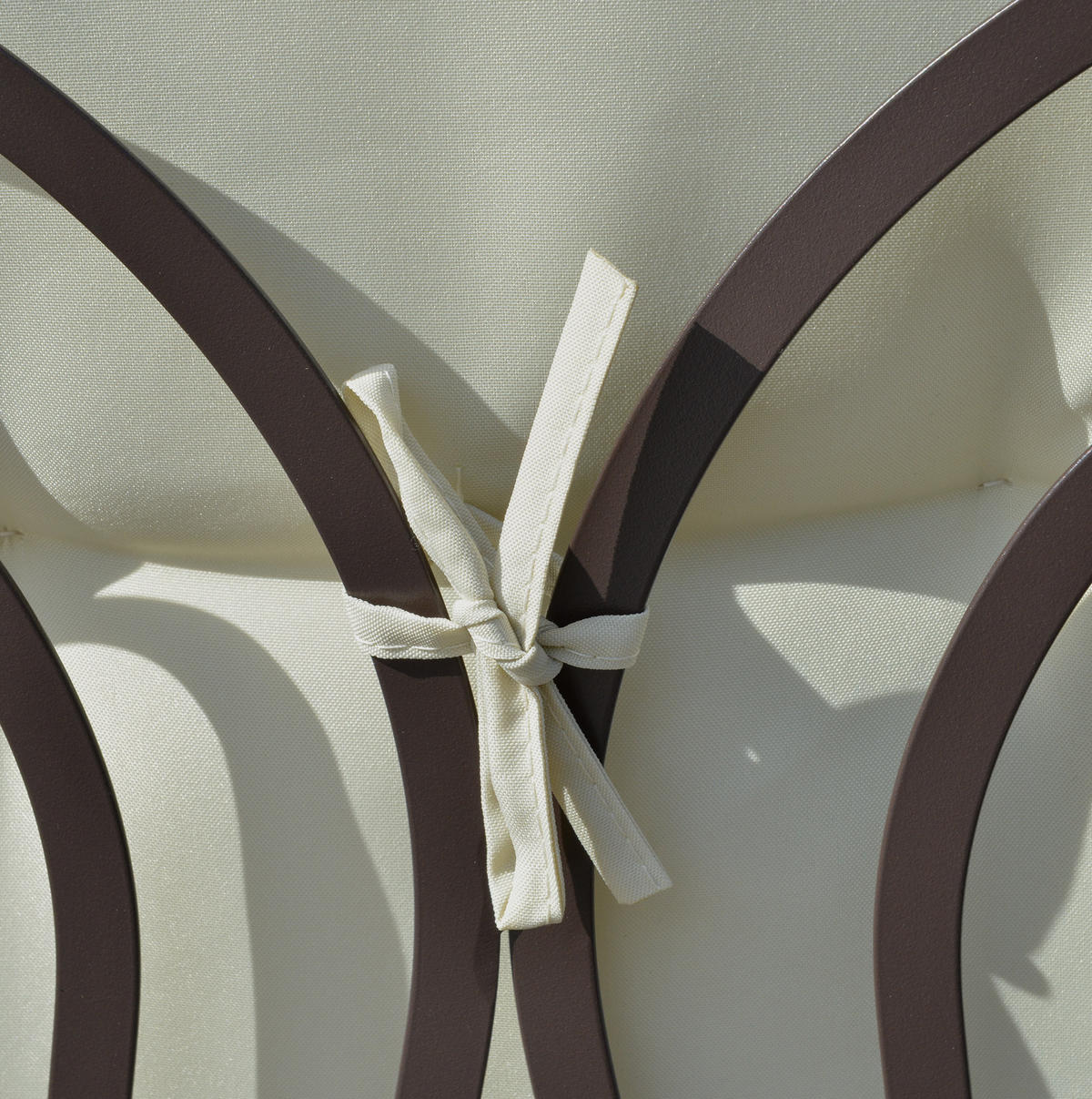 HOLLYWOODSCHAUKEL 162/118/173 cm mit verstellbarem Sonnendach, Seitenablagen und Metallgestell, Beige - Beige, Metall (118/173/162cm) - Redom