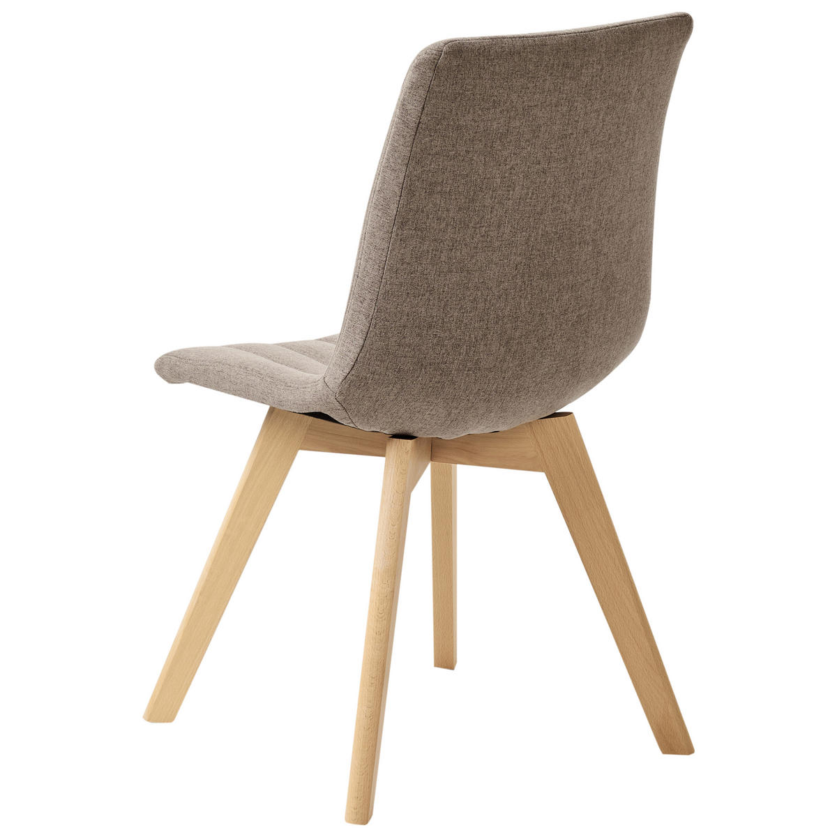 ÉTKEZŐSZÉK 2 darabos Szett Szövet Barna Calgary - barna, textil (48/86/56cm) - Beliani