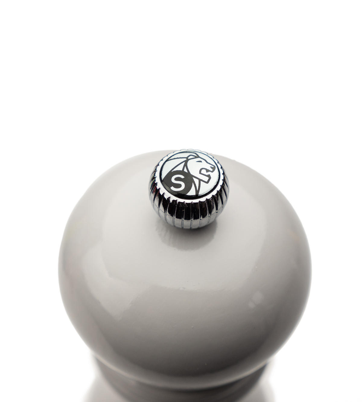 SALZMÜHLE Paris uSelect 18cm Buchenholz Perlgrau Zirkonia-Mahlwerk - Grau, Holz (5.9/18/5.9cm) - PEUGEOT