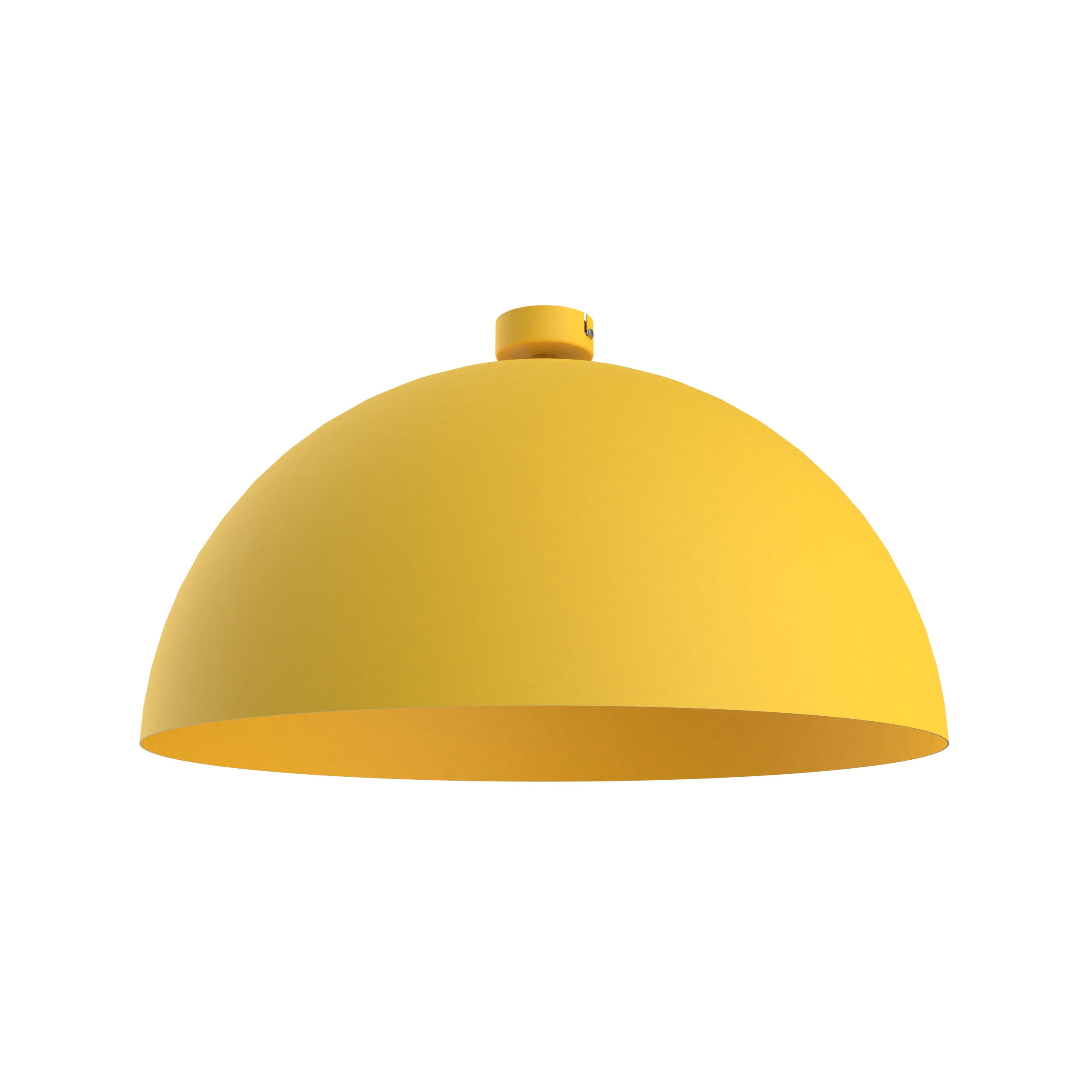 DECKENLEUCHTE Cassis - Gelb, Metall (60/60/30cm) - Lumicom