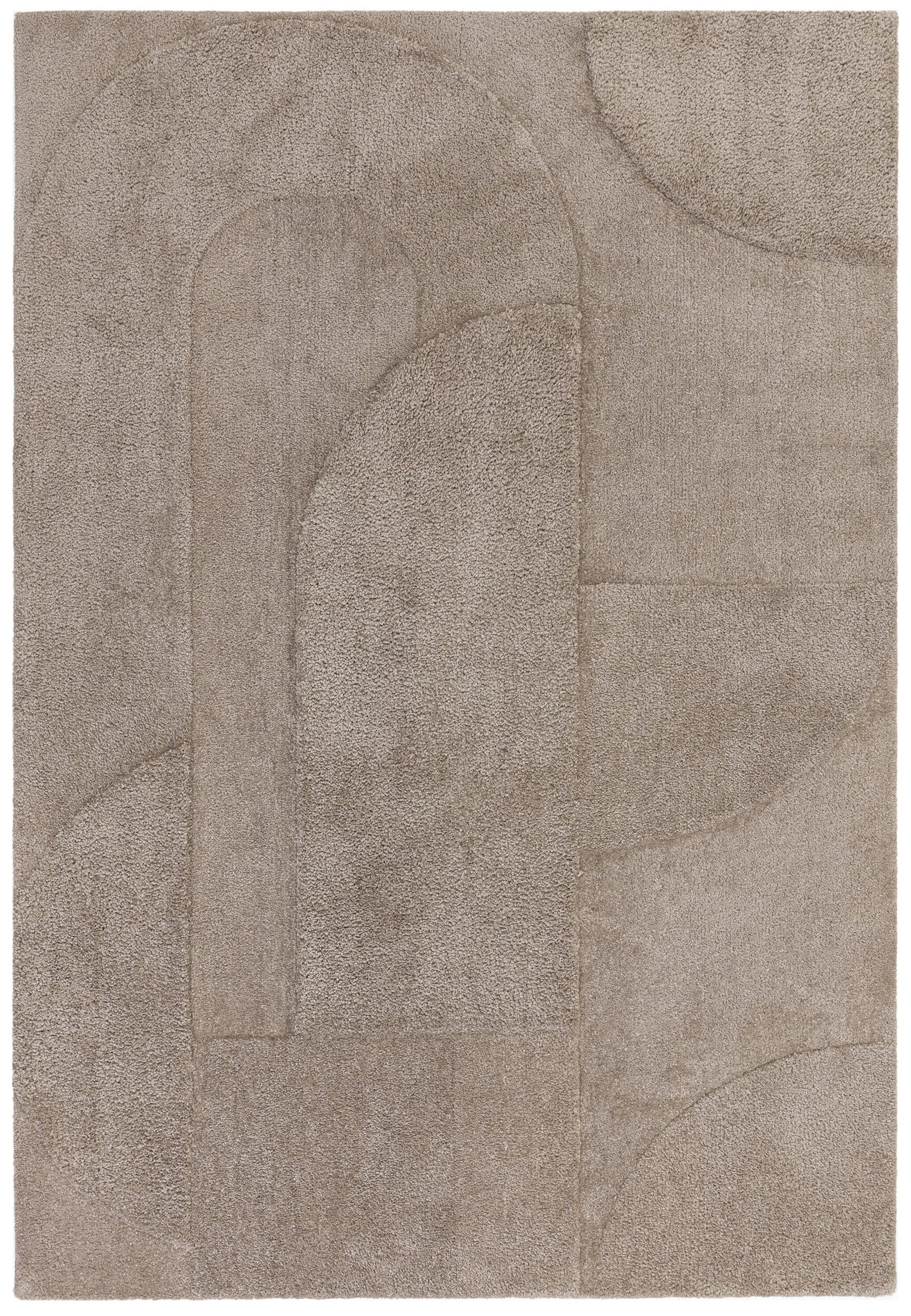 TEPPICH modern Wohn-/Schlafzimmer BONA Grau 120 x 170 cm - Grau, Textil (120/170cm) - Novatrend