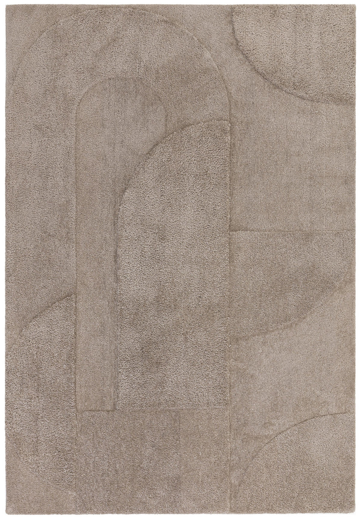 TEPPICH modern Wohn-/Schlafzimmer BONA Grau 120 x 170 cm - Grau, Textil (120/170cm) - Novatrend